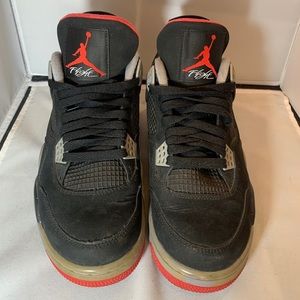 Air Jordan 4’s - Bred - Mens size 9
